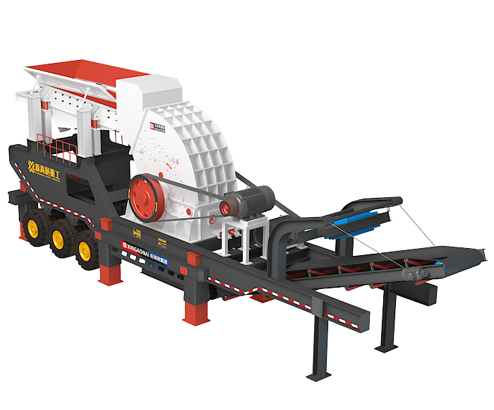 XGN-T series tire type mobile crushing station
