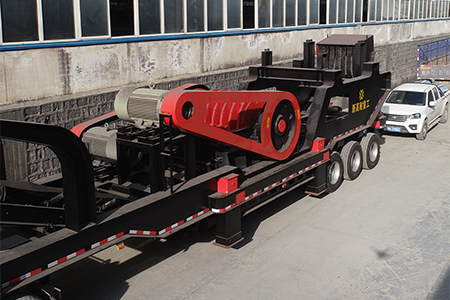 XGN-T series tire type mobile crushing station