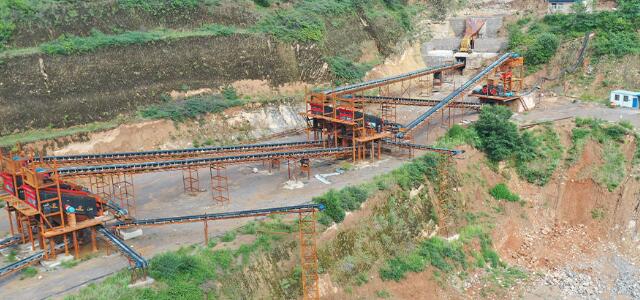 700tph limestone production line in Kenya