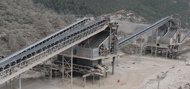 1000tph limestone crushing production line in Honduras
