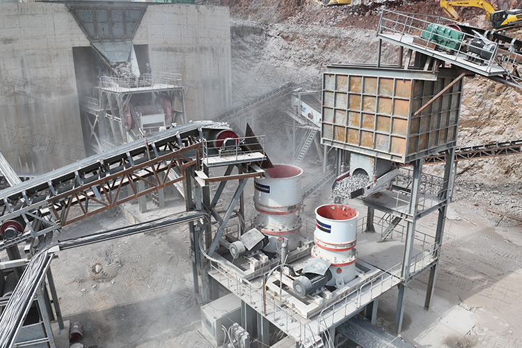 800-1000tph limestone production line in Indonesia Kendari