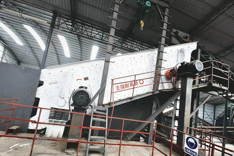 350tph granite production line in Xining, Qinghai Province