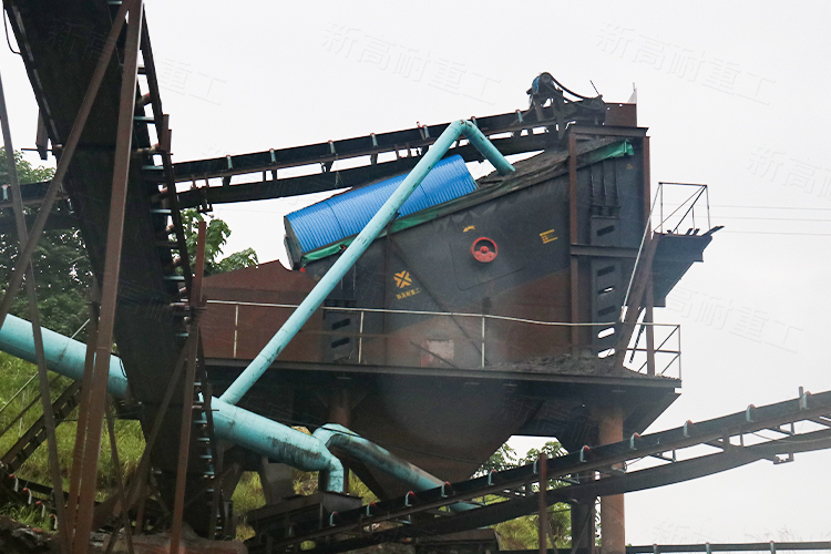 600tph limestone production line in Hengyang City, Hunan Province