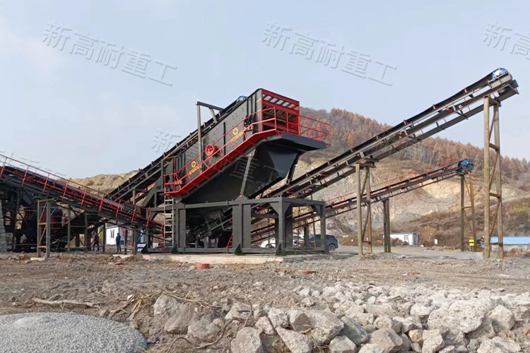 300tph limestone production line in Tonghua City, Jilin Province