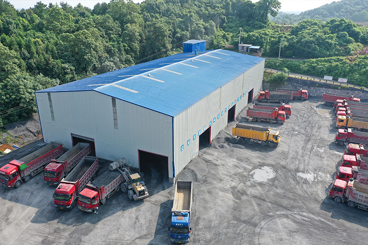 400tph limestone production line in Changde City, Hunan Province