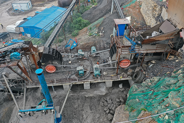 800tph limestone production line in Huaihua City, Hunan Province