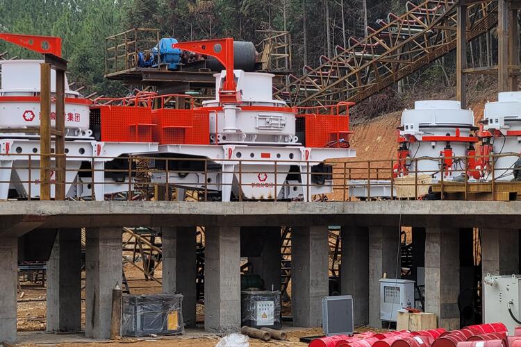 500tph metamorphic sandstone production line in Jian City, Jiangxi Province