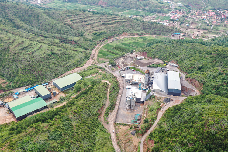 1500tph limestone production line in Jiaocheng County, Lvliang, Shanxi