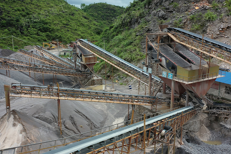 An annual production line of 500,000-800,000 tons of fine machine-made sand in Jinzhai County, Luan, Anhui