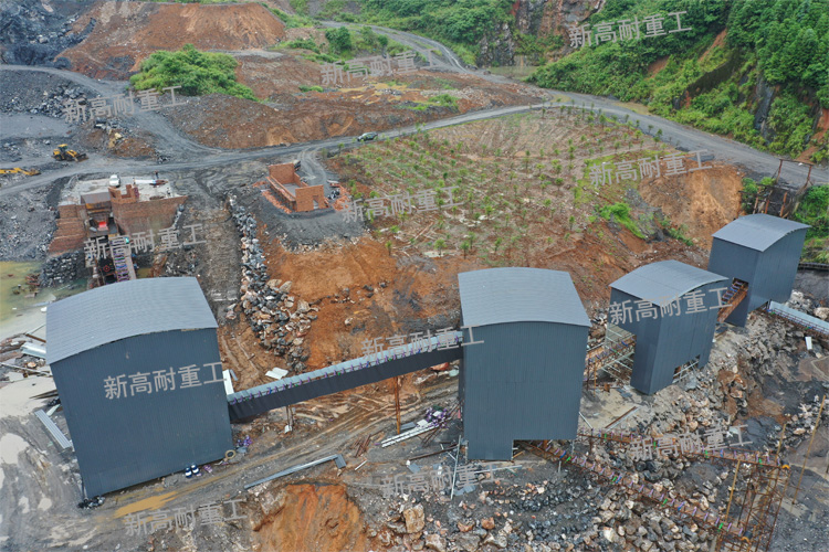 600tph production line in Lucun Town, Yuanzhou, Yichun, Jiangxi