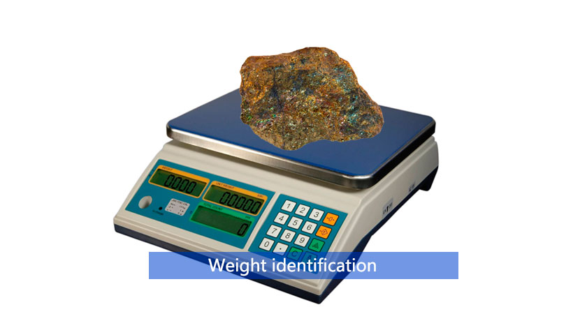 Weight identification