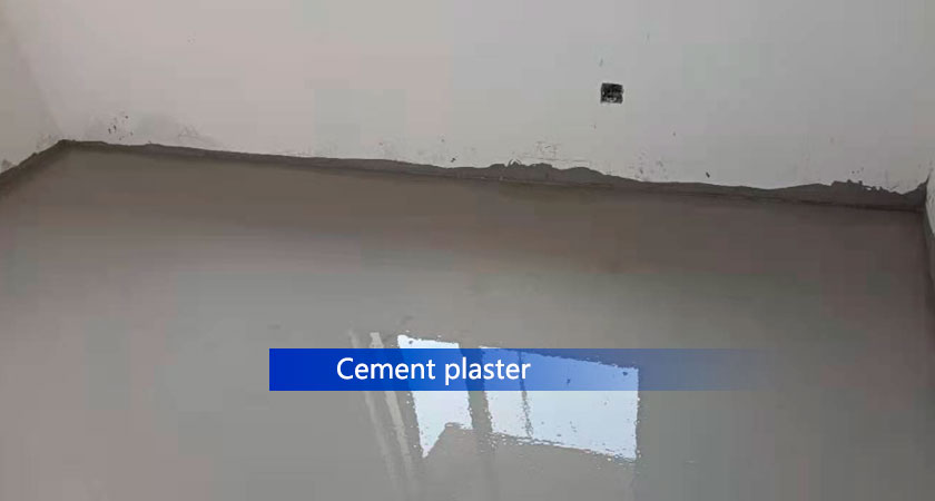 Cement gypsum