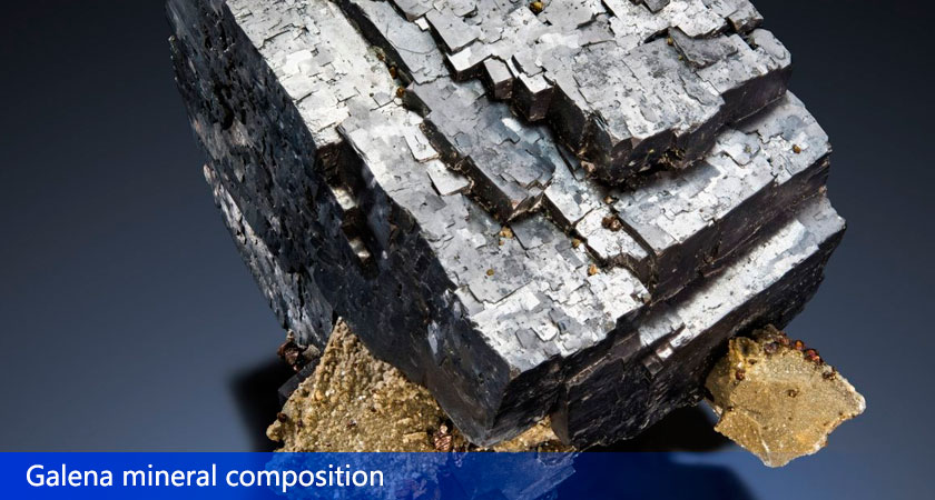 Galena mineral composition and structure