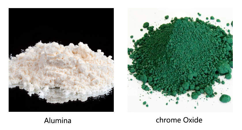 Difference Between Alumina and chrome Oxide