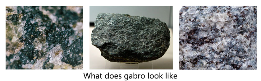 What does gabbro look like