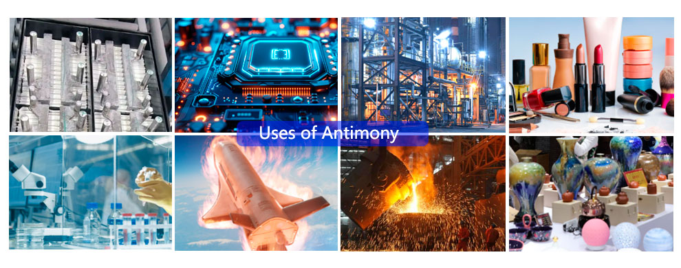 Uses of antimony