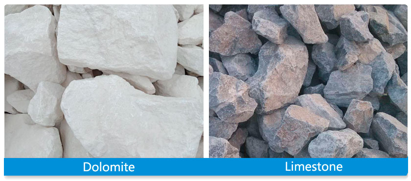 dolomite and limestone