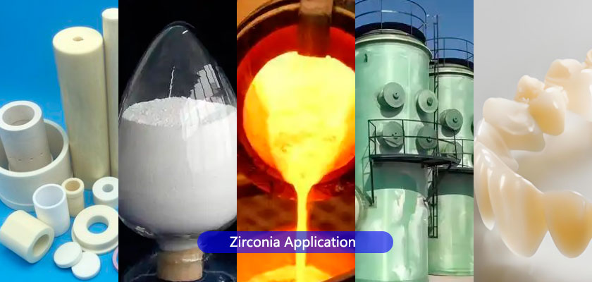 Uses of zirconia