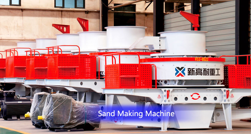 Advantages of VSI sand making machine